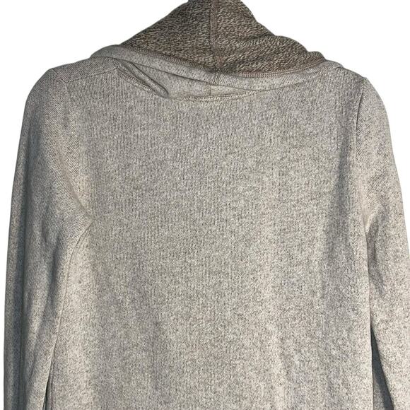J.Crew Cowl Neck Pullover Sweatshirt B4923 Small Light Tan Wool Blend - Picture 4 of 7